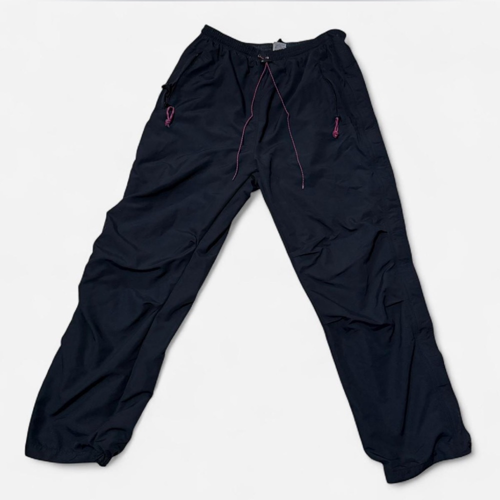 Eastern Mountain Sports Men's Black Joggers with Pink Accents